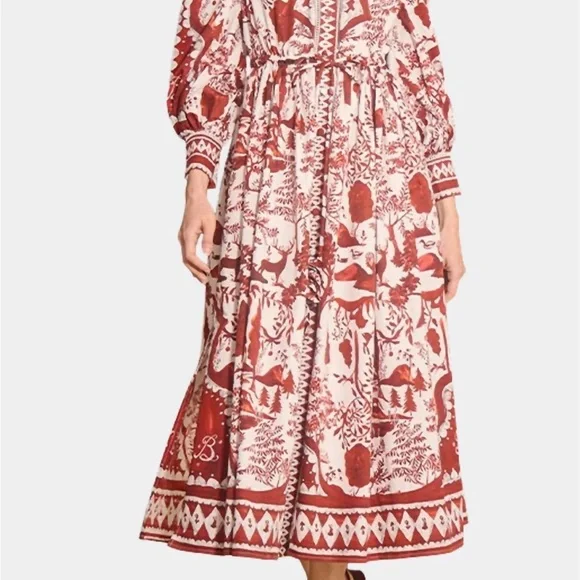 Striking Hunter Bell Central Park Rosie Maxi Dress NWT! - Picture 6 of 13